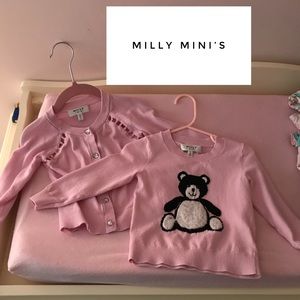 Milly Mini Set of Two Sweaters!